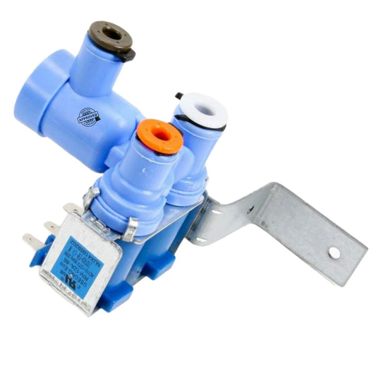 GlobPro 5221JB2010G 5221JB2010J 5221JB2010L 5221JB2010Q Frigde Water Inlet Valve Assembly 2 Coil 5" ¼ length Approx. Replacement for and compatible with Kenmore LG Heavy DUTY
