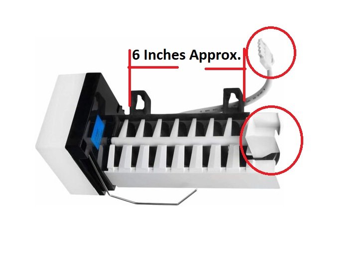 FD1101S ICE MAKER  6" Support-4 Pins -Compatible With Kenmore Frigidaire NON OEM Old # MODEL-FD1101S