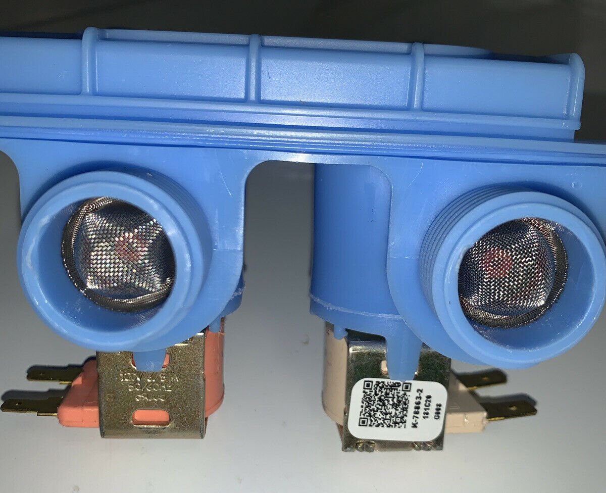 GE Mabe  Washer Water Valve K-78637-2 274C16 G001/2/3/.12,  K-78863-2, 290D1316G009, K-78863-3