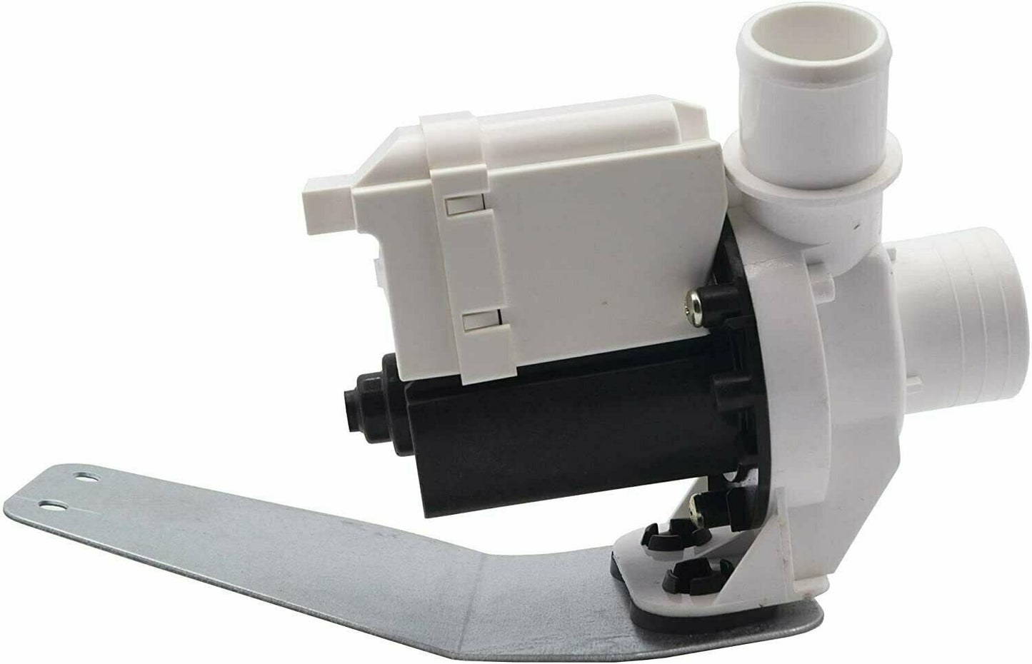 GlobPro2 Compatible With Hotpoint, GE washer Water Drain Pump BODY - Only Body- WH23X10030, AP5803461, 175D3238G001