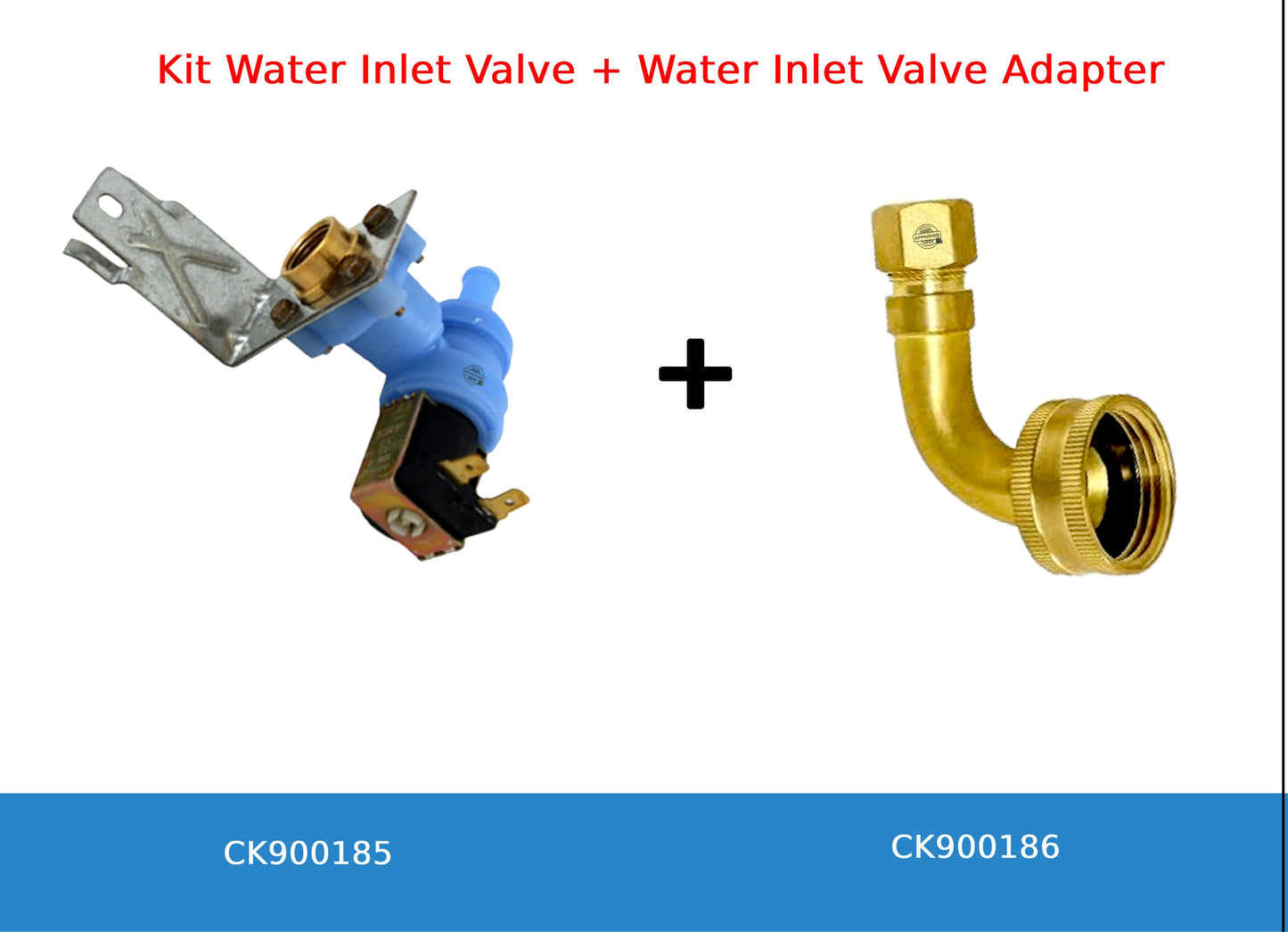 GlobPro 9744029 9744284 9744468 W10219643 Diswasher Water Inlet Valve 1" coil 4" ½ length Approx. Replacement for and compatible with KitchenAid Whirlpool Roper Kenmore Heavy DUTY