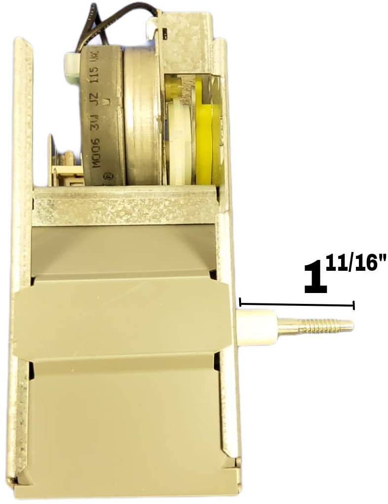 GlobPro EA2017784 Washer Timer 1" 11/16 shaft length - approx. Replacement for and compatible with Whirlpool brands include Magic Chef Crosley Admiral EA2017784 Heavy DUTY