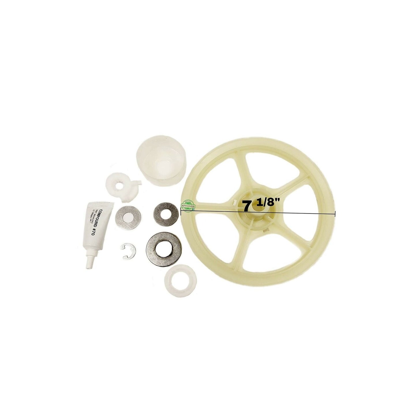 GlobPro 35-2683-35-3455-35-3457-35-3829-LA-2007 Thrust Bearing Kit 7"1/8 Diam...