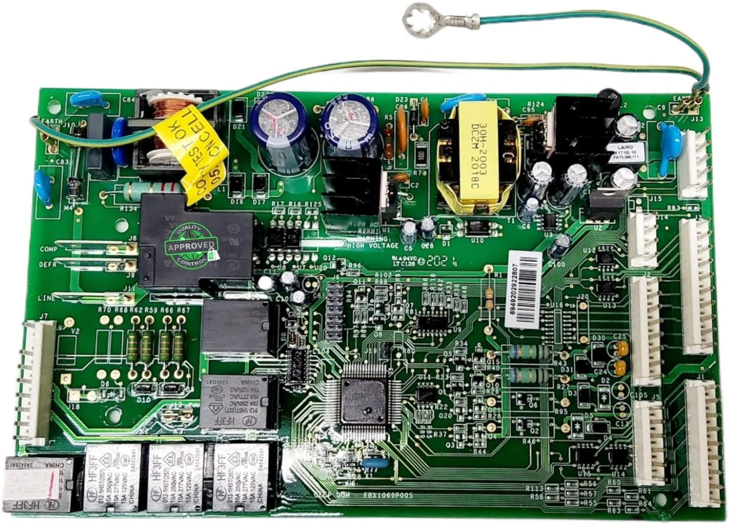 GlobPro PD00035991 AP6048447 PS12069099 EAP12069099 Frid Main Control Board 8" Length Approx. Replacement for and compatible with General Electric Heavy DUTY