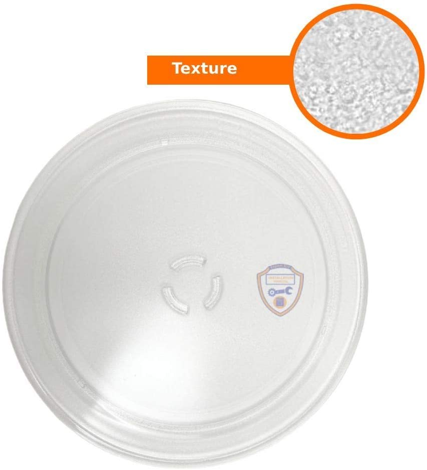 EQUIPMENT DOCTOR US Microwave Tray Glass Plate for Cooking Approximately 16"