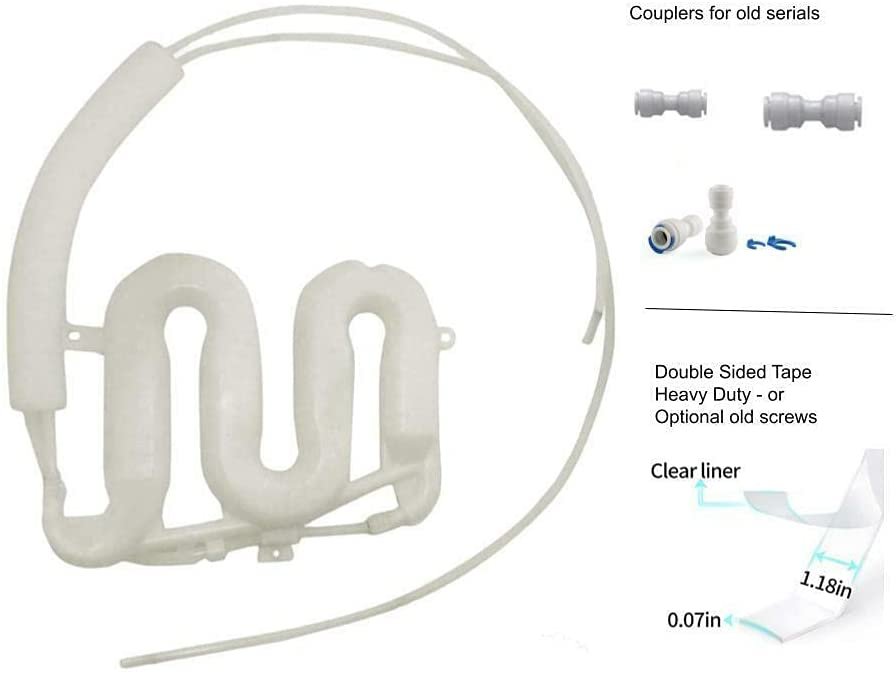 E-DrUS AP2064682 Compatible with Kenmore GE Profile Refrigerator Water tank CK900347 compatible with General Electric Heavy DUTY