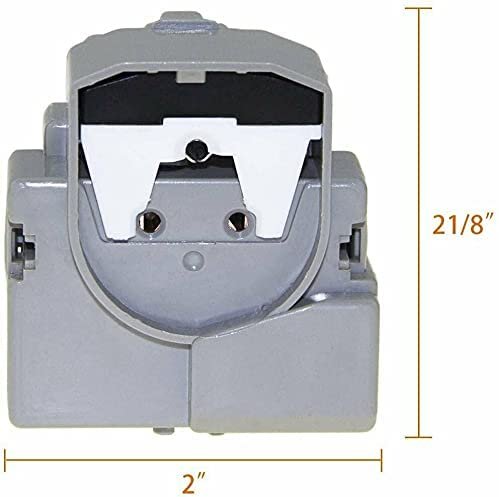 GlobPro PD00039282 PS11701228 4454642 AP5970731 CK900368 Fits Embraco Compressor Start Relay 1/4 terminal Replacement for and compatible with GE Hotpoint Heavy DUTY