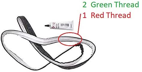 DrEquipUS W10612022 Felt Drum Seal Replacement for and compatible with Whirlpool Roper Estate Kenmore/Sears Heavy DUTY