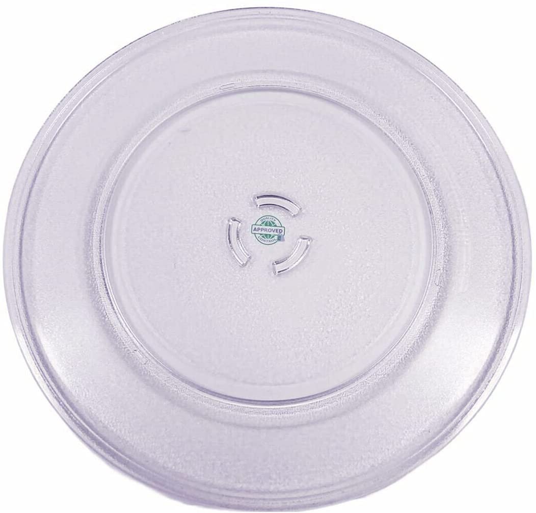 GlobPro CK900126 Compatible with KitchenAid, and More Microwave Glass Tray Plate 12." Inches -30.5 cm Diameter Approx Heavy Duty