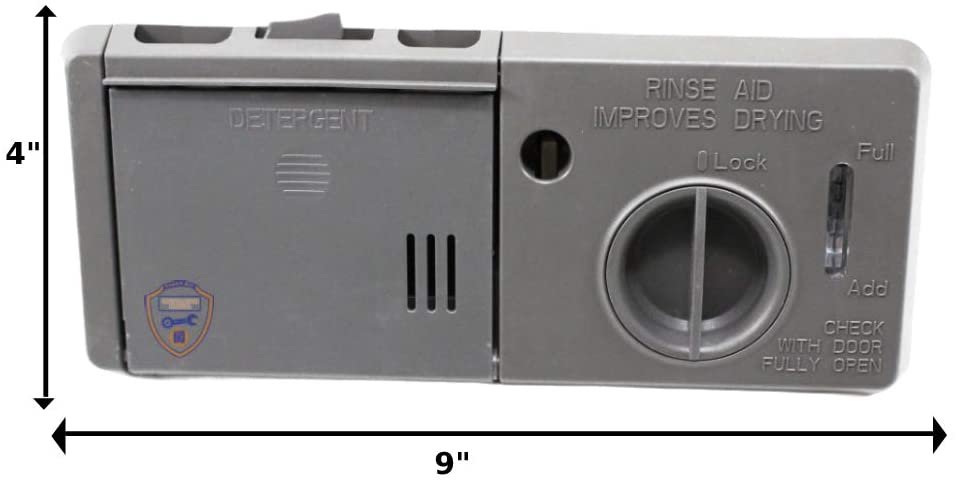 EquipDr Dispenser 9" Inches Replacement for W10304408 Heavy DUTY