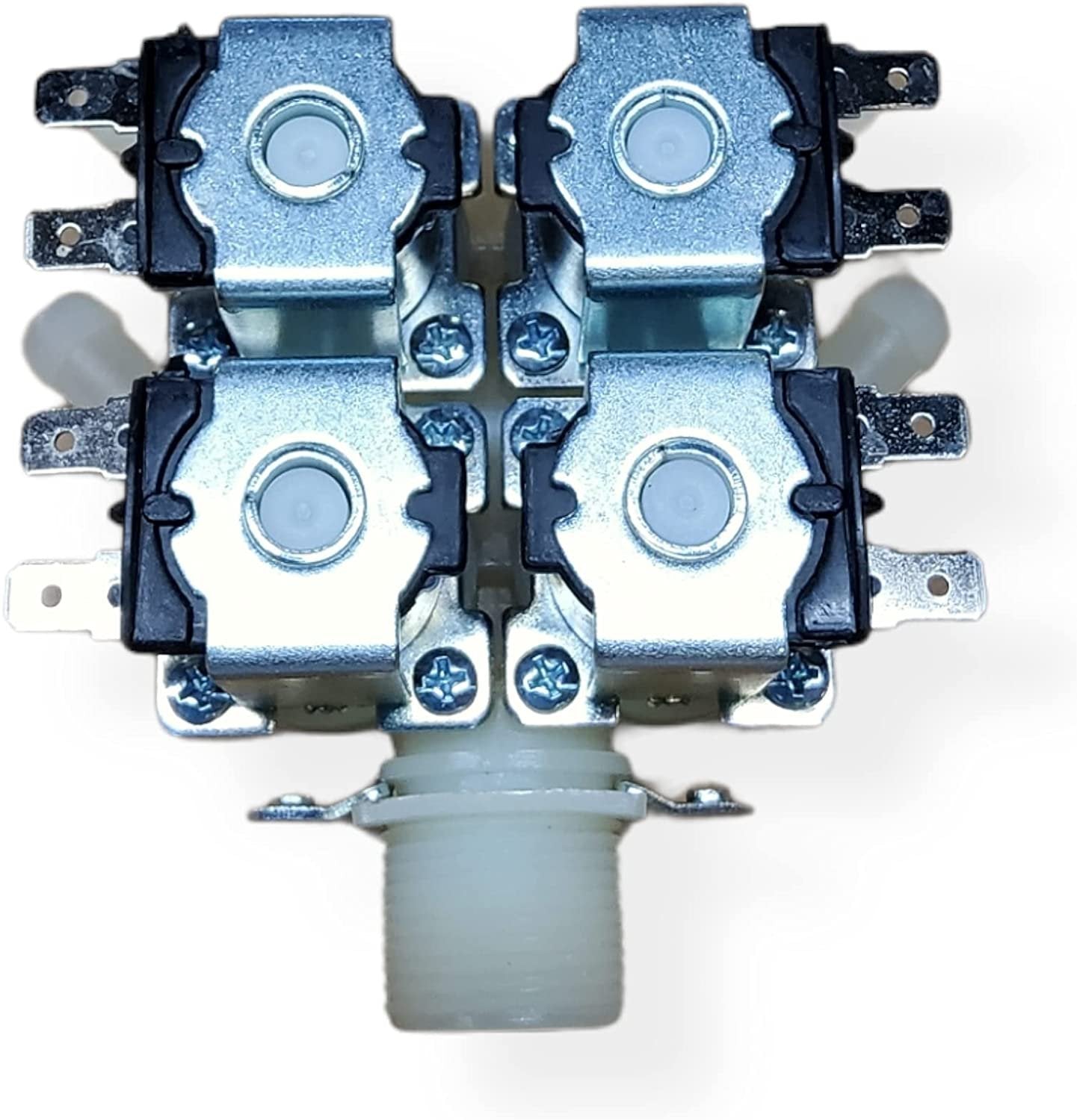 DrEquipUS 5220FR2008F Water Inlet Valve 9" 3/4" LENGTH Replacement for and compatible with Kenmore/Sears LG Heavy DUTY