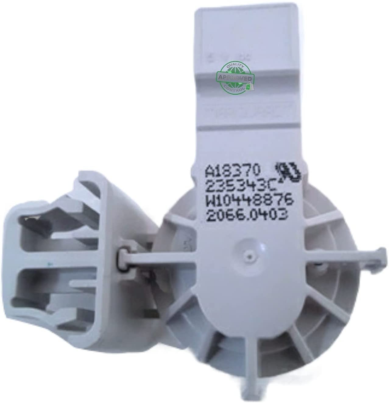 GlobPro 2312075 W10448876 Washer Water Level Pressure Switch Replacement for and compatible with Maytag Whirlpool Kenmore Heavy DUTY