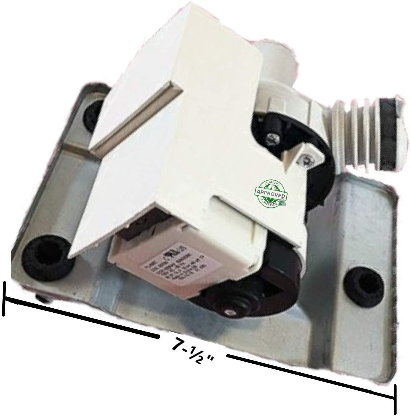 GlobPro WPW10175948 Washer Water Drain Pump 7-½" Approx. Replacement for and compatible with Whirlpool Maytag Heavy DUTY