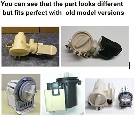 Express Parts Washer Water Pump Motor Replacement for Gibson Kenmmore 461970228513 ONLY MOTOR