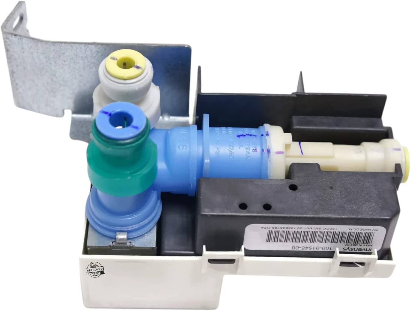 GlobPro 2321753 100-01546-00 1469304 Fridge Water Inlet Valve 6" ½ length Approx. Replacement for and compatible with Kenmore Whirlpool Maytag Heavy DUTY