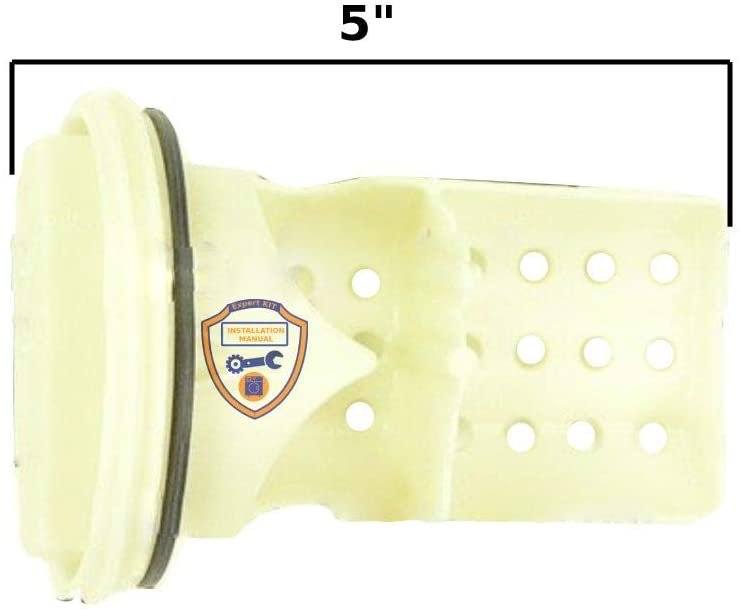 EquipDr Washer Water Pump Filter For 280187, Only Filter Replacement for 8181735 Heavy DUTY