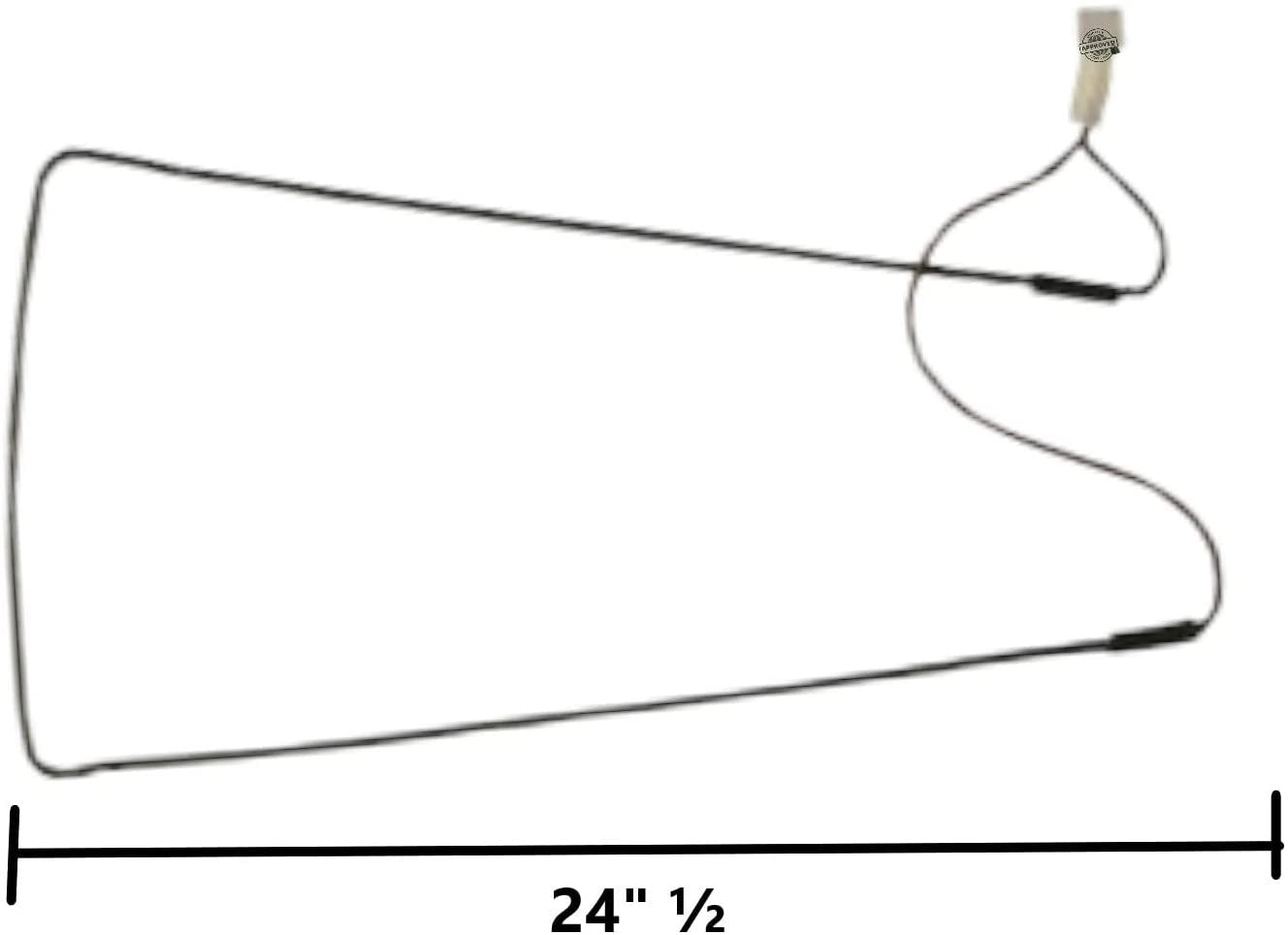 GlobPro AP6005708 4430792 PS11738764 EAP11738764 Fridge Defrost Heater Assembly Replacement for and compatible with KitchenAid Heavy DUTY