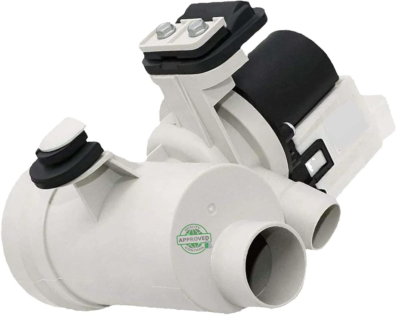 GlobPro W10130913 W10130913-B W10130914 W10183434 Washer Water Drain Pump Assembly 8" ½ length Approx. Replacement for and compatible with Whirlpool Maytag Kenmore/Sears Amana Heavy DUTY