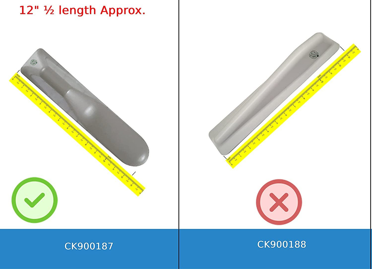 GlobPro PD00004047 EAP11751113 AP6017813 PS11751113 Washer Drum Baffle Tub 12" ½ length Approx. Replacement for and compatible with Whirlpool Maytag Kenmore Heavy DUTY