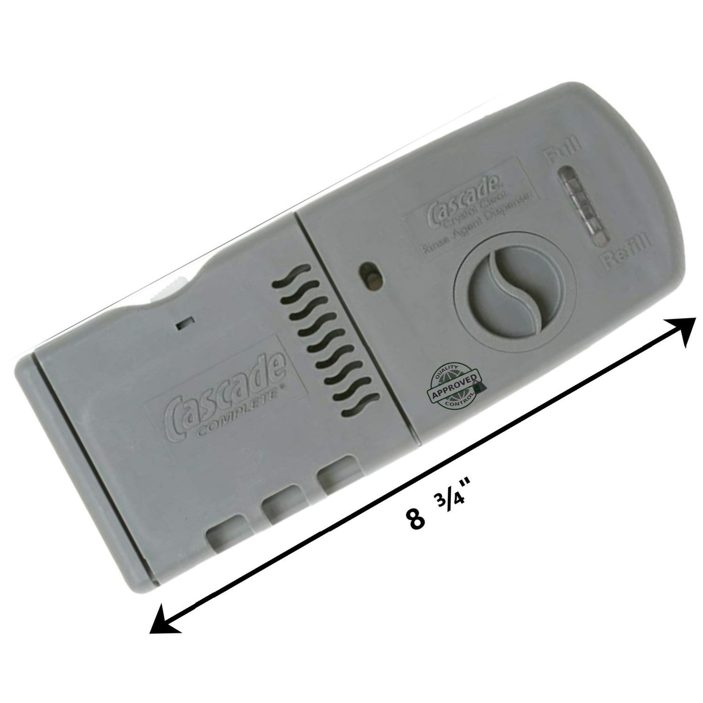 GlobPro WD12X10237 WD12X10239 WD12X10240 Diswasher Detergent and rinse aid dispenser 8 ¾" length Approx. Replacement for and compatible with General Electric Hotpoint Heavy DUTY