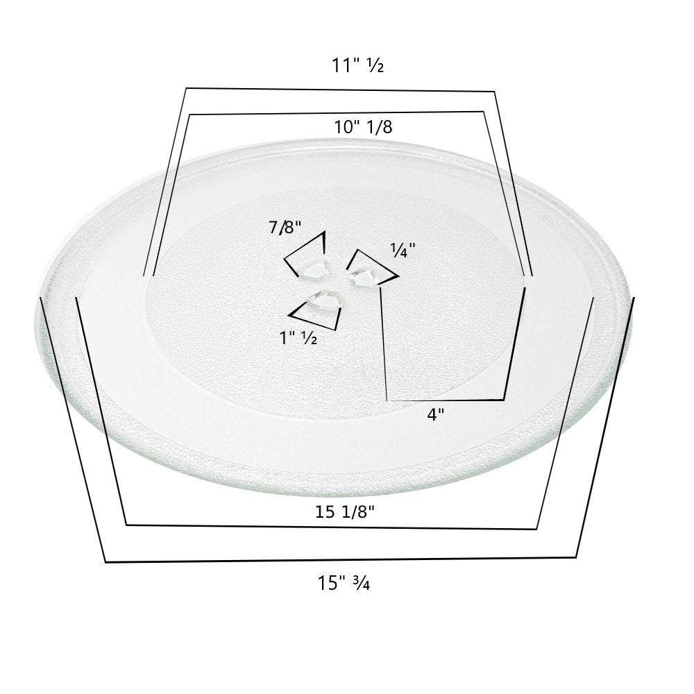 Global Solutions - Microwave Glass Turntable Tray 4455915-4455919
