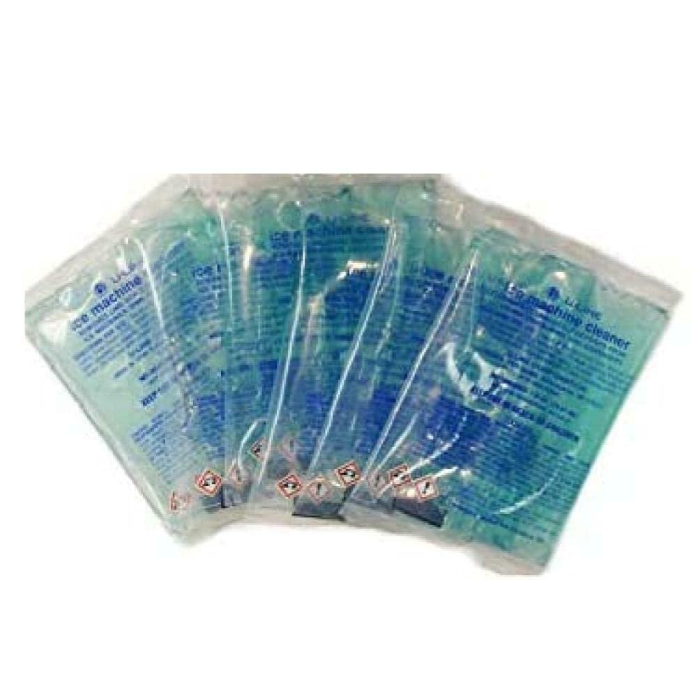 GlobPro CK900353 37050-ICE Fits Uline u-line Ice Maker Machine Cleaner 80-54081-00, 6 Bags Replacement for and Compatible with U-Line Heavy Duty
