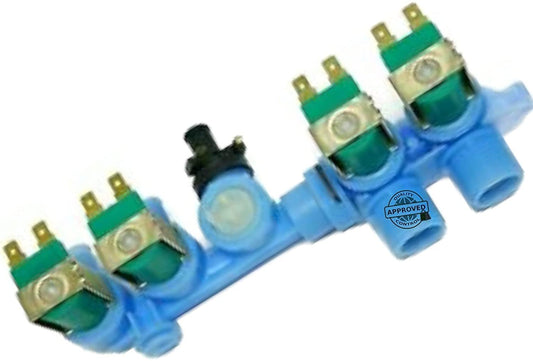 GlobPro 22003245 Washer Water valve 4 coil - 9" ½ length Approx. Replacement for and compatible with Maytag Heavy DUTY