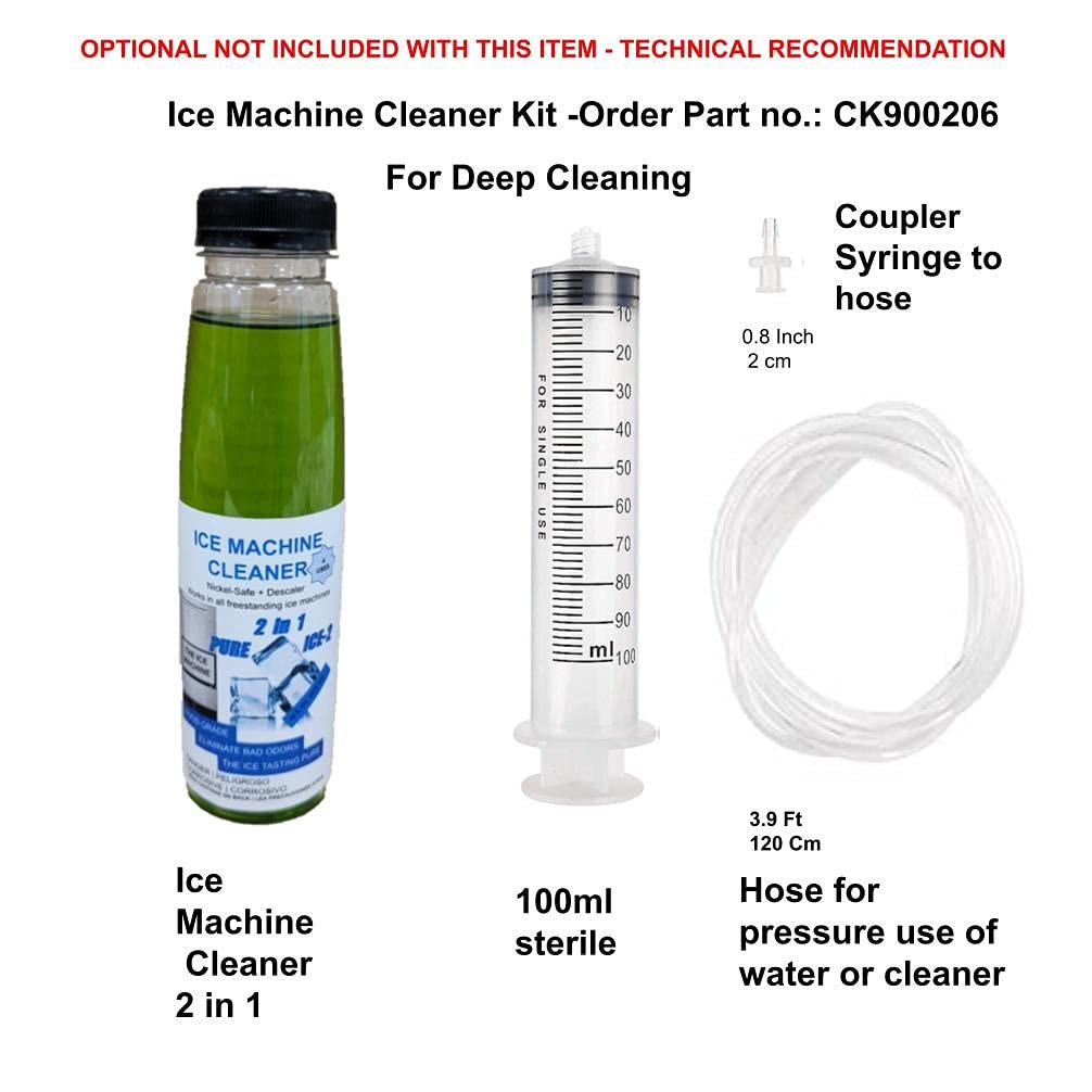 Ice Maker Machine Cleaner Uline, GE Monogram, KitchenAid, Kenmore CK900205