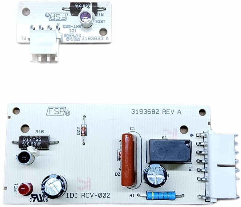 DrEquipUS W10757851 Ice Level Power Control Board Kit Replacement for and compatible with Whirlpool KitchenAid Heavy DUTY