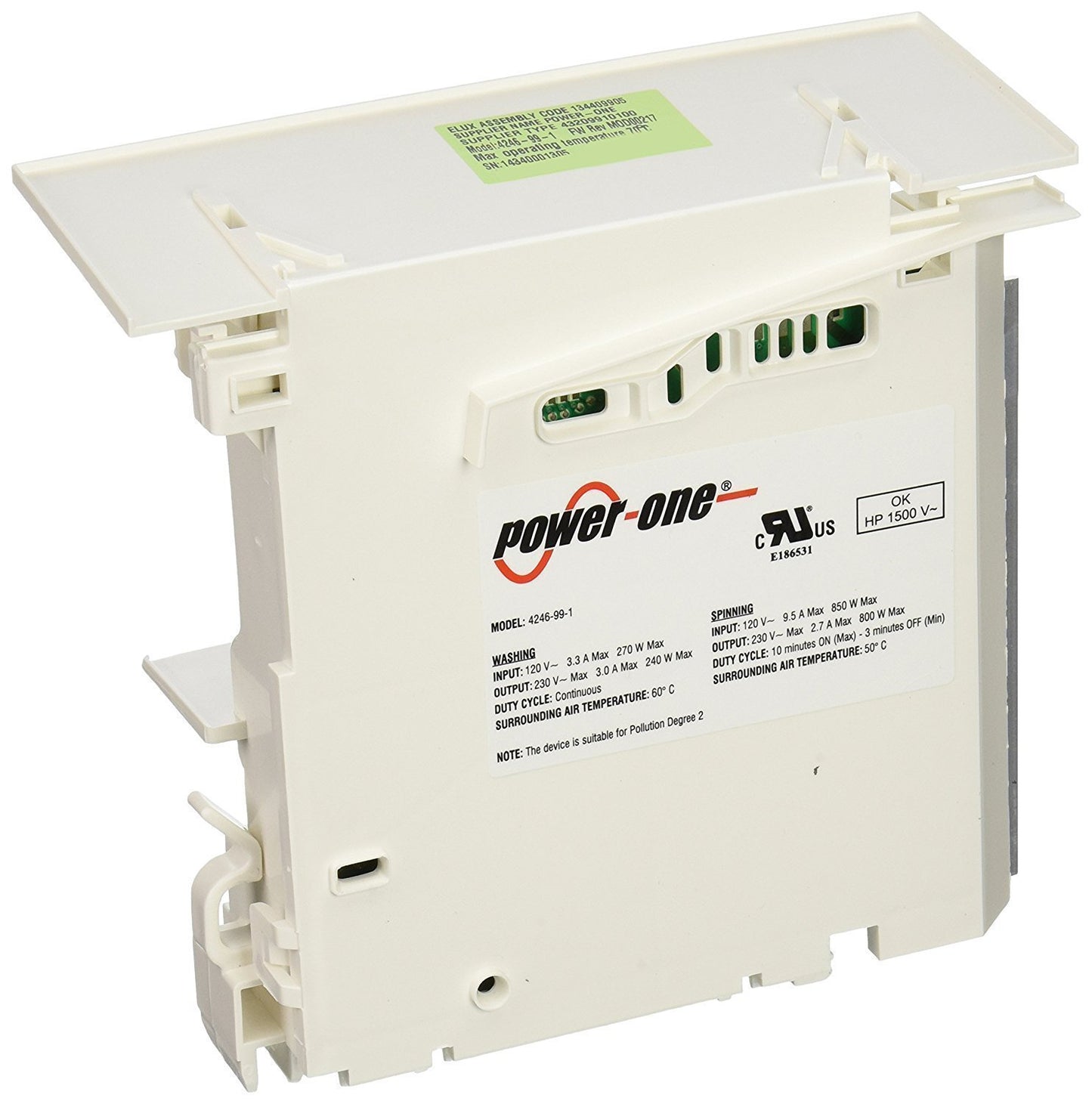 Frigidaire Motor Control Board BWR982186 fits AP3891780