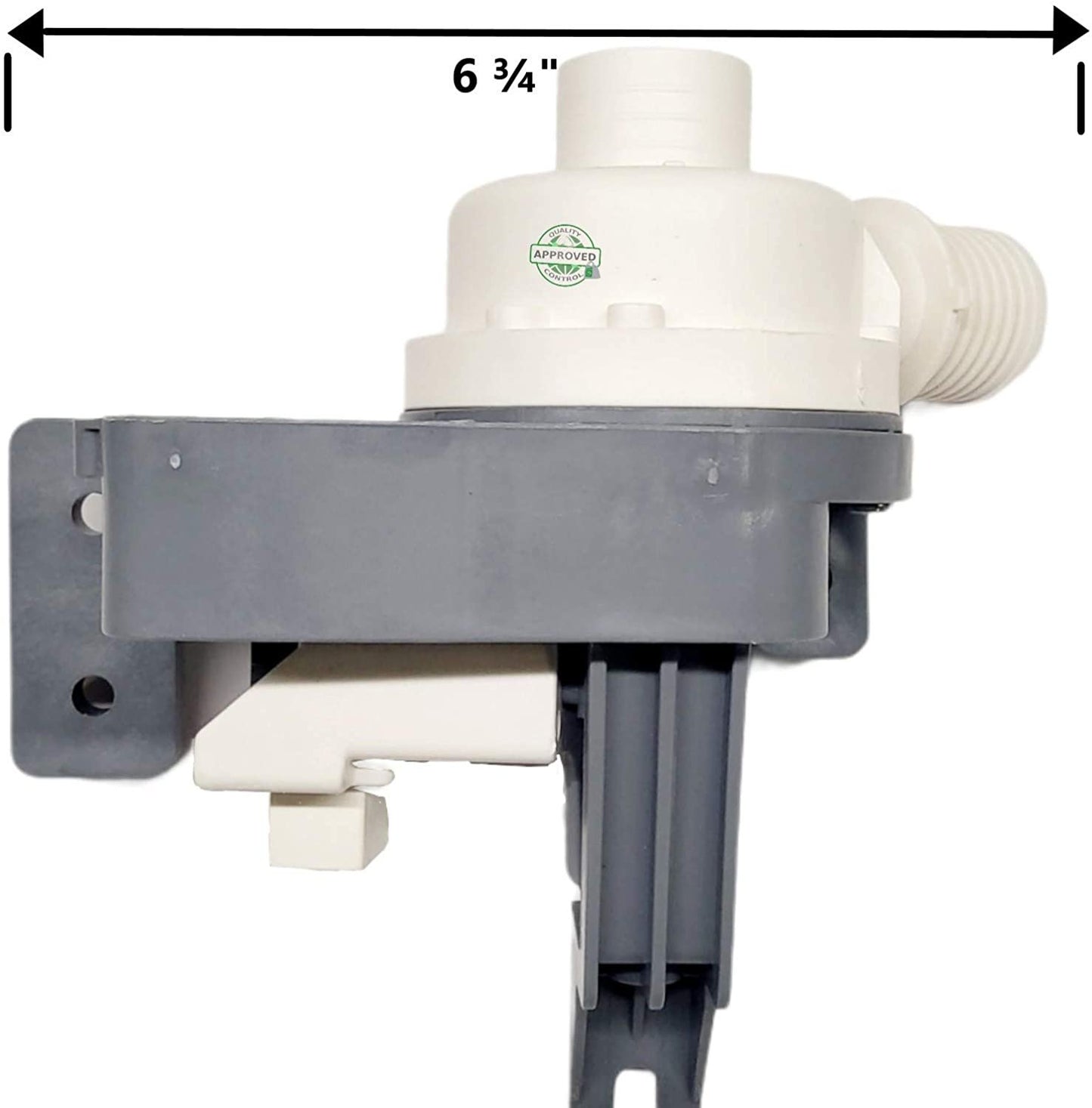 GlobPro PD00034529 AP6004933 PS11738156 EAP11738156 Washer Water Drain Pump 6 ¾" length Approx. Replacement for and compatible with Maytag Whirlpool Kenmore PD00034529 AP6004933 Heavy DUTY