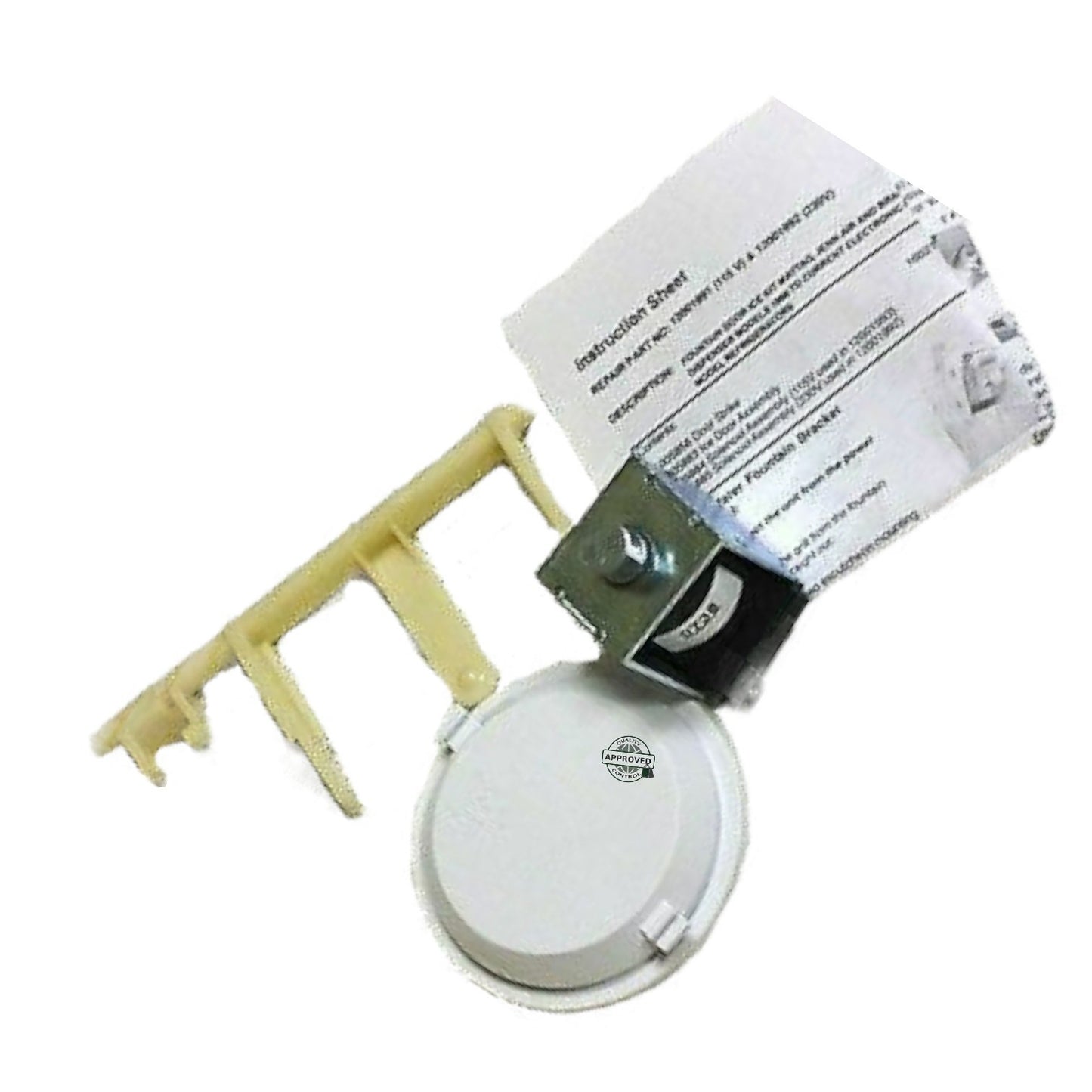 GlobPro 61003121 61003311 61005560 Fridge Ice Door Fountain Kit 4 Pieces Replacement for and compatible with Maytag Whirlpool Amana Magic Chef Heavy DUTY