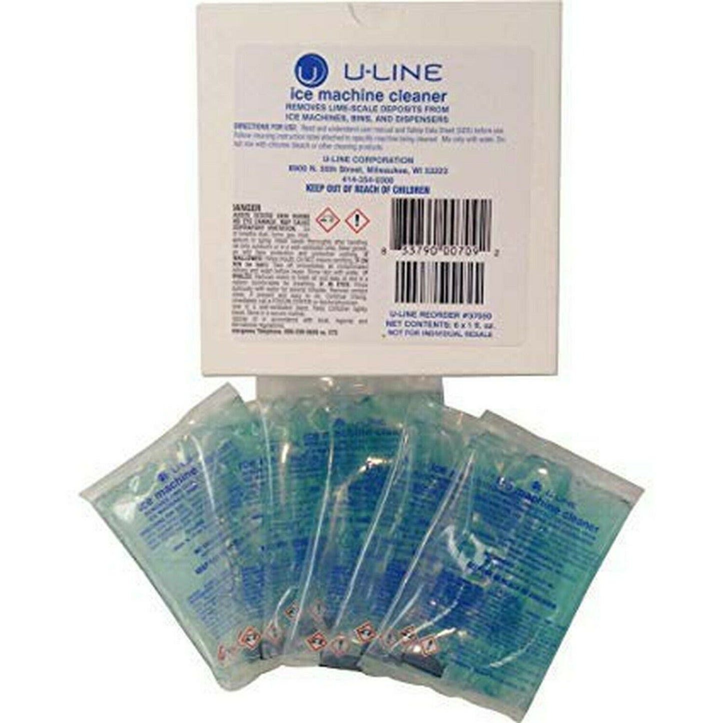 Global Products UlaclrClean Ice Maker Compatible U-Line 80-54081-00