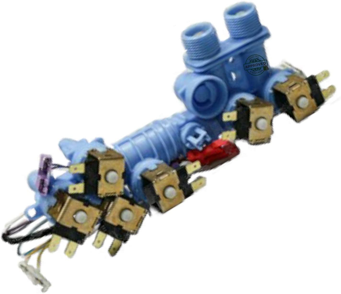 GlobPro W10364988 Washer Water Inlet Valve 6 coil - 10" ¼ length Approx. Replacement for and compatible with Whirlpool Kenmore Maytag Heavy DUTY