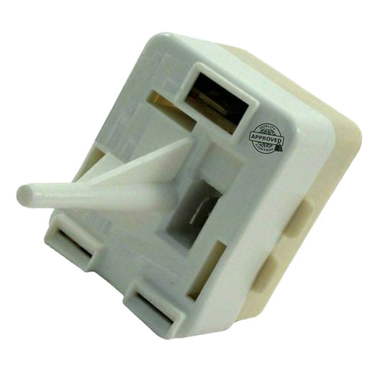 GlobPro WR07X10078 WR08X10068 WR08X10075 WR08X10085 Frigde Compressor Start Relay 2 terminals Replacement for and compatible with GE Hotpoint Americana Heavy DUTY