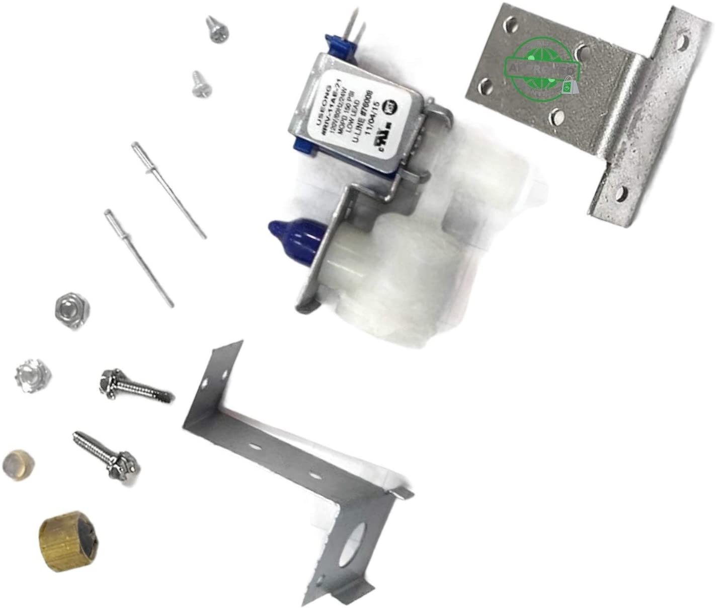 GlobPro 2716 2716-1 76008 76012 80-54249-00 4545746 80-40002-00 Frid Input and out water ¼ inches, 2 terminal ¼ electrical connectors Replacement for and compatible with U-Line Heavy DUTY