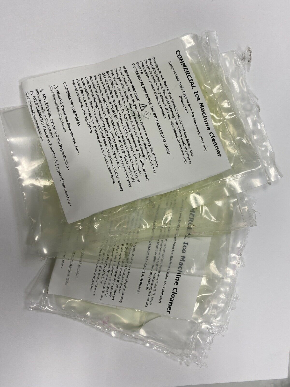 Replacement U-LINE Ice Machine Cleaner 6 Packet per BOX Fit 37050