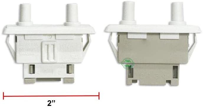 GlobPro AP4136952 PS2522335 EAP2522335 PD00002031 Fridge Door Switch 2" legth Approx. Replacement for and compatible with Samsung Heavy DUTY