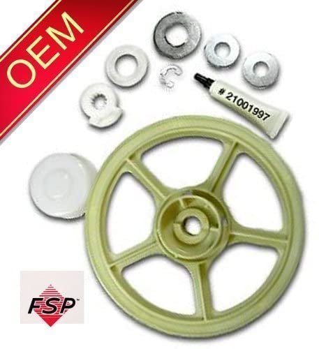 12002213 Admiral OEM Factory Genuine Original Washer Transmission Pulley Kit by Exact Replacement Part