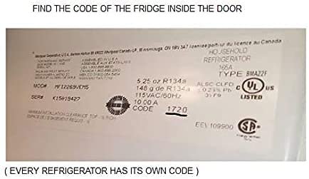 GlobPro W1021358C Fridge Electronic Control Board Replacement for and compatible with Maytag Kenmore Whirlpool KitchenAid Heavy DUTY