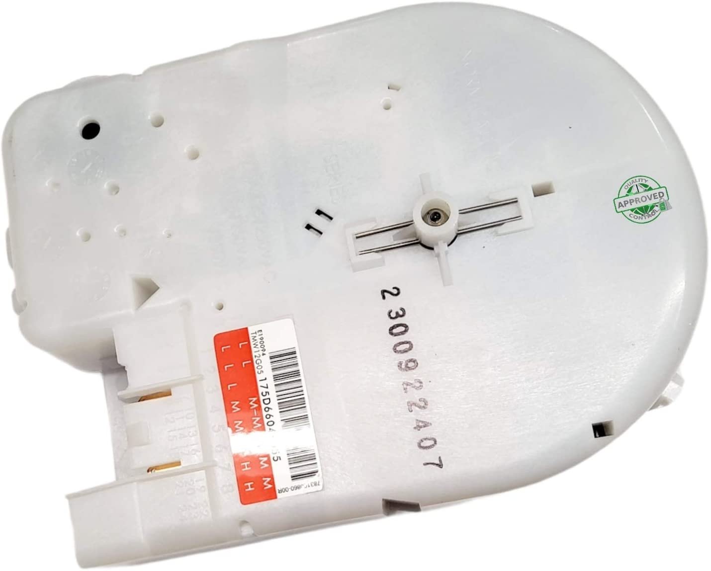 GlobPro PD00028442 AP5981358 PS11701146 EAP11701146 Washer Timer1 ¼ Shaft length Approx. Replacement for and compatible with General Electric Hotpoint Heavy DUTY