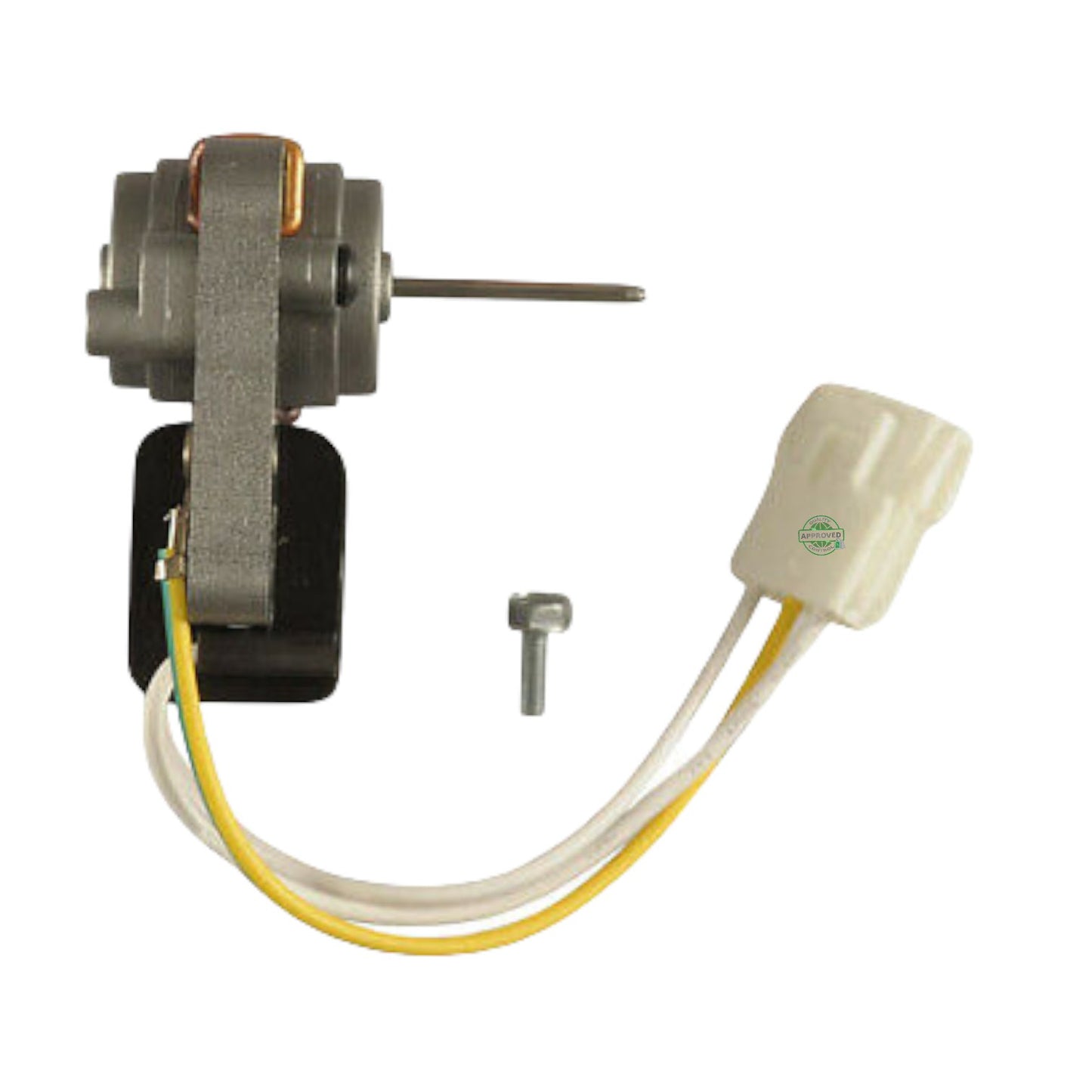 GlobPro WR60X10120 EA304654 914166 Freezer Motor Evaporator Fan 3" length Approx. Replacement for and compatible with General Electric Heavy DUTY