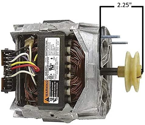 GlobPro PD00003040 1023733 PS11738839 EAP11738839 Washer Motor- Shaft 2,25" length - approx. Replacement for and compatible with Maytag Crosley Magic Chef Amana Heavy DUTY