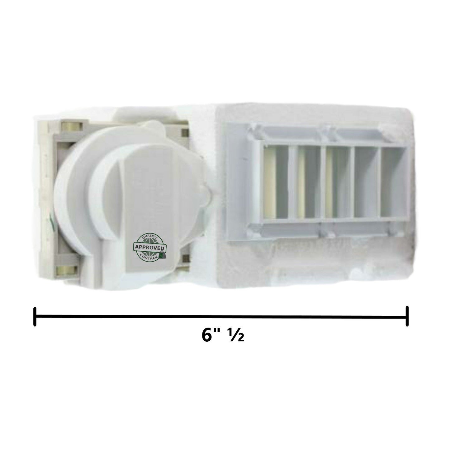 GlobPro WP2209751 Fridge Air Diffuser Assembly 6" ½ length Approx. Replacement for and compatible with KitchenAid Kenmore Heavy DUTY