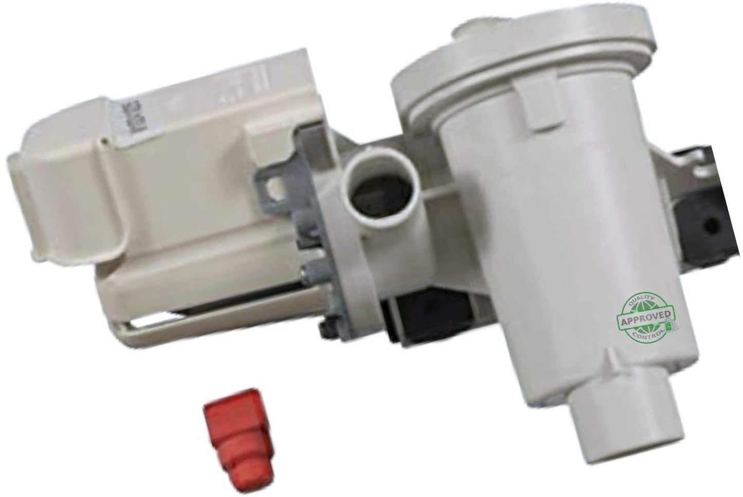 GlobPro PD00002981 PS11750897 EAP11750897 AP6017598 Front load Washer Drain Pump Fits 10" ¼ length Approx. Replacement for and compatible with Whirlpool Heavy DUTY