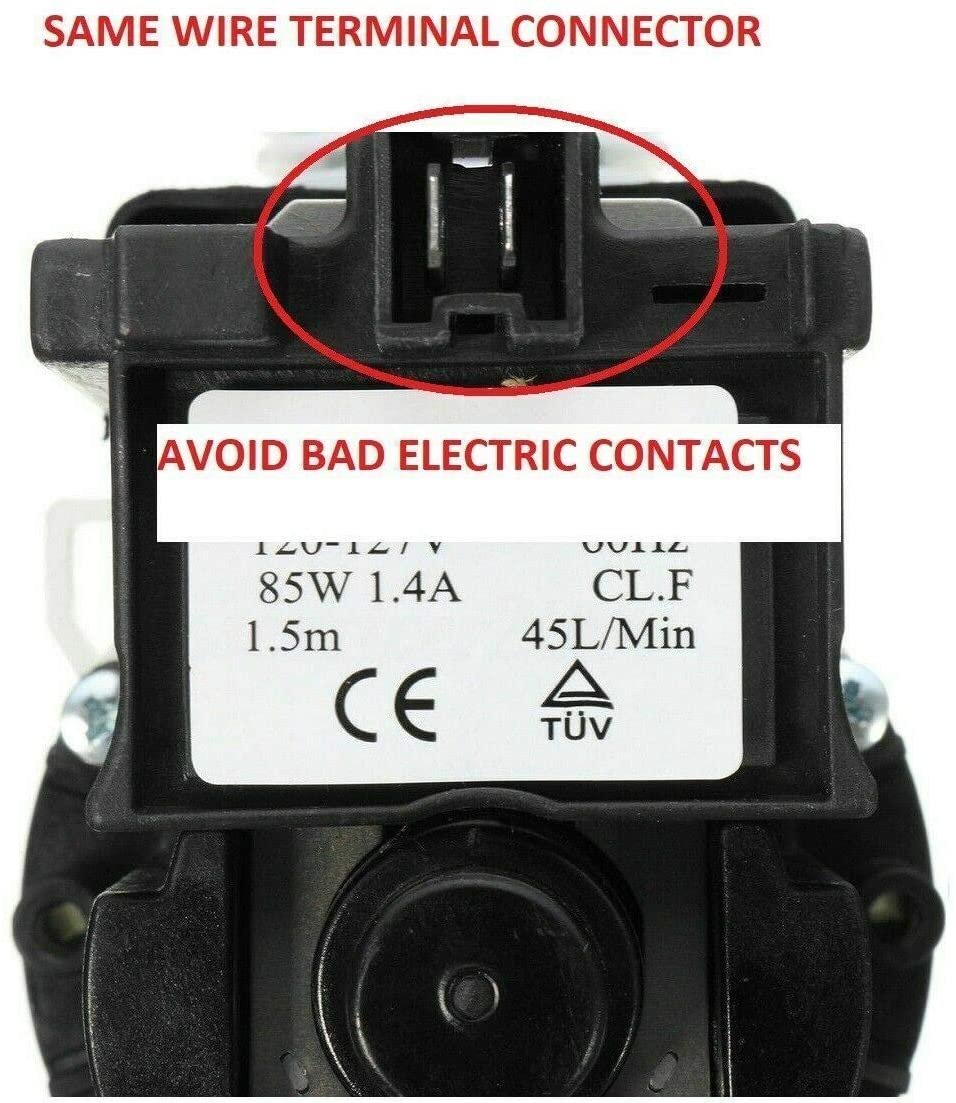 GlobPro W10321032 1876931 Front load Washer Water Drain Pump Fits Replacement for and compatible with Whirlpool Heavy DUTY