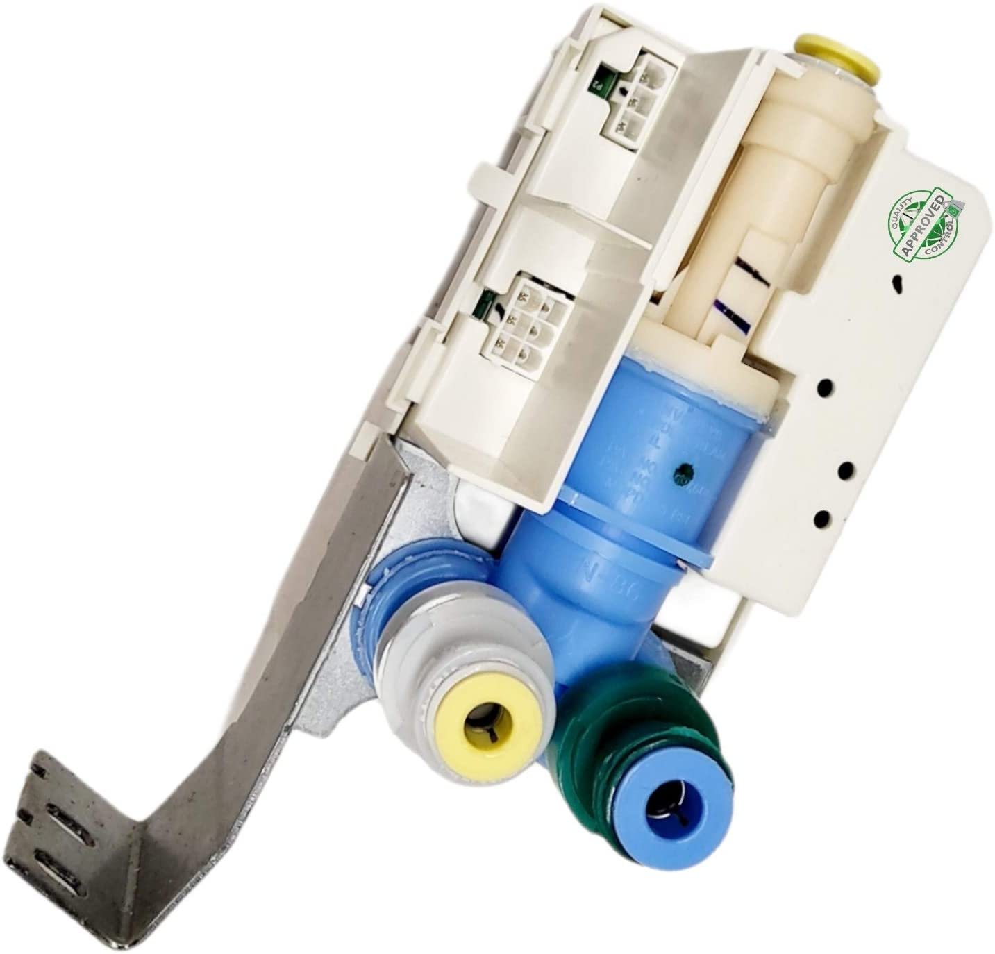 GlobPro 2305225 W10159839 1389142 Frid Water Inlet Valve 6 ¾" length Approx. Replacement for and compatible with Whirlpool KitchenAid Kenmore 2305225 W10159839 1389142 Heavy DUTY