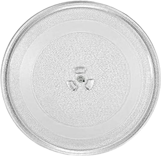 GlobPro PD00003202 EAP373741 AP3130793 PS373741 Microwave Glass Tray Plate 12." Inches -30.5 cm Diameter Approx Replacement for and Compatible with Whirlpool Maytag Kenmore KitchenAid Heavy Duty