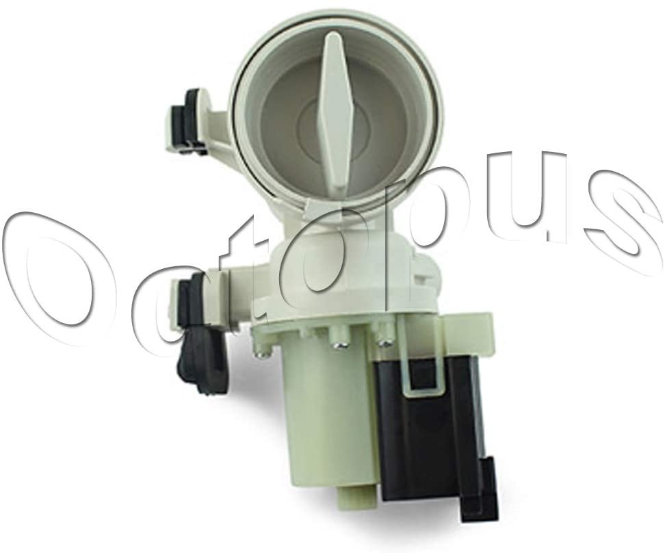 OCTOPUS W10130913 Washer Drain Pump Assembly Replaces 8540024 W10730972 W10117829 W10135045 W10130914