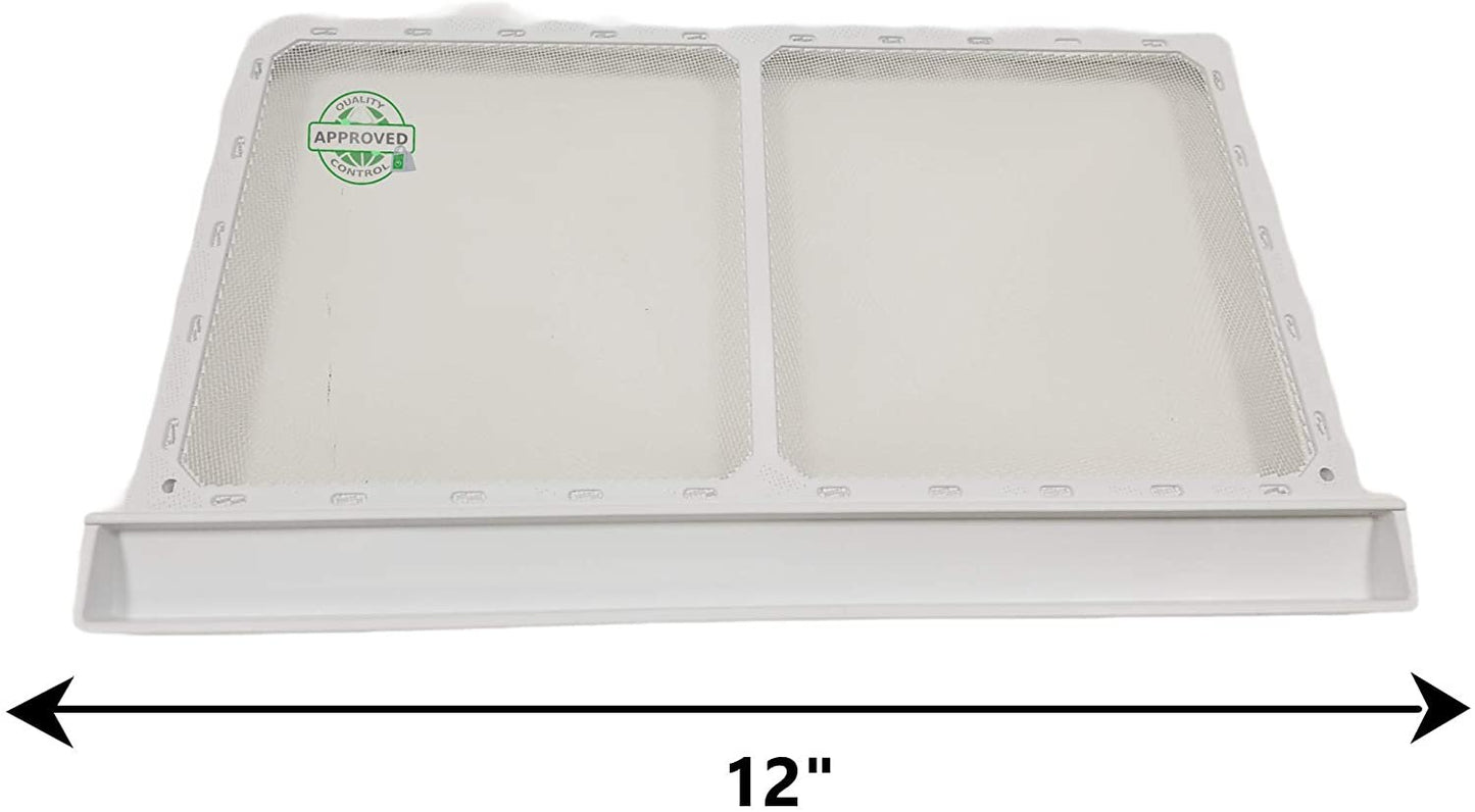 GlobPro 131450300 Dryer Lint Filter Screen & Cover 12" length Approx. Replacement for and compatible with Frigidaire Kenmore White Westinghouse Electrolux 131450300 Heavy DUTY